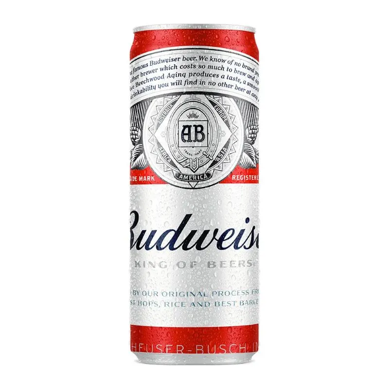 Cerveja Budweiser lata 350ml gelada