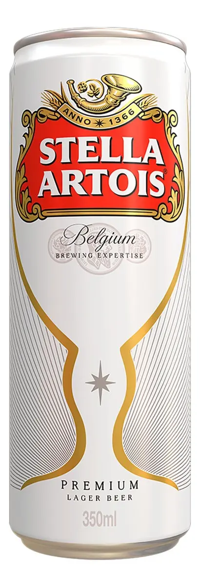 Cerveja Stella Artois Premium Lagerloira lata 350ml